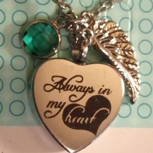 New necklace that holds a loved ones cremated remains